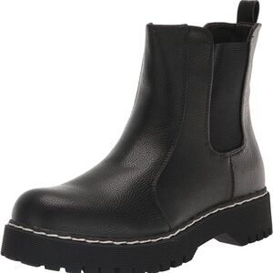 UNIONBAY NWOT Heather Leather Boots black‎ size 6M